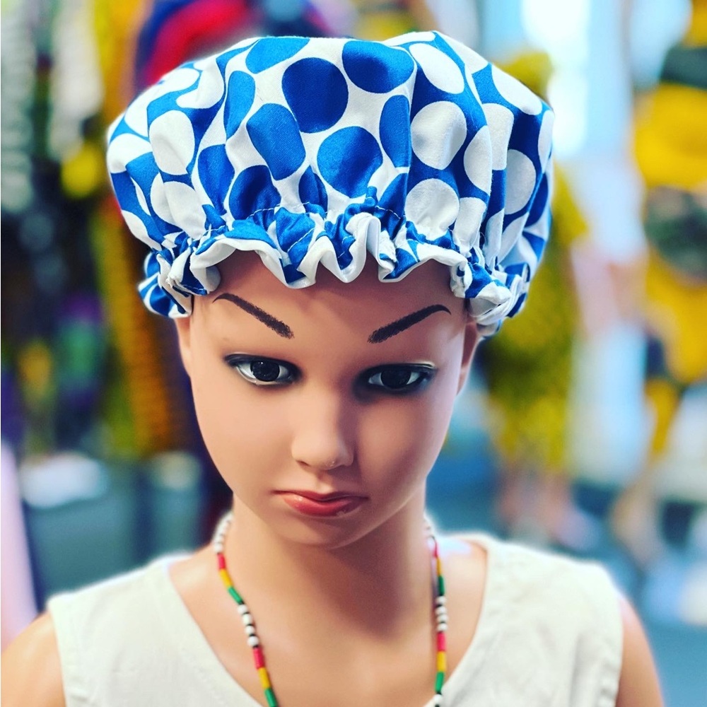 Girls Reversible bonnet two pieces